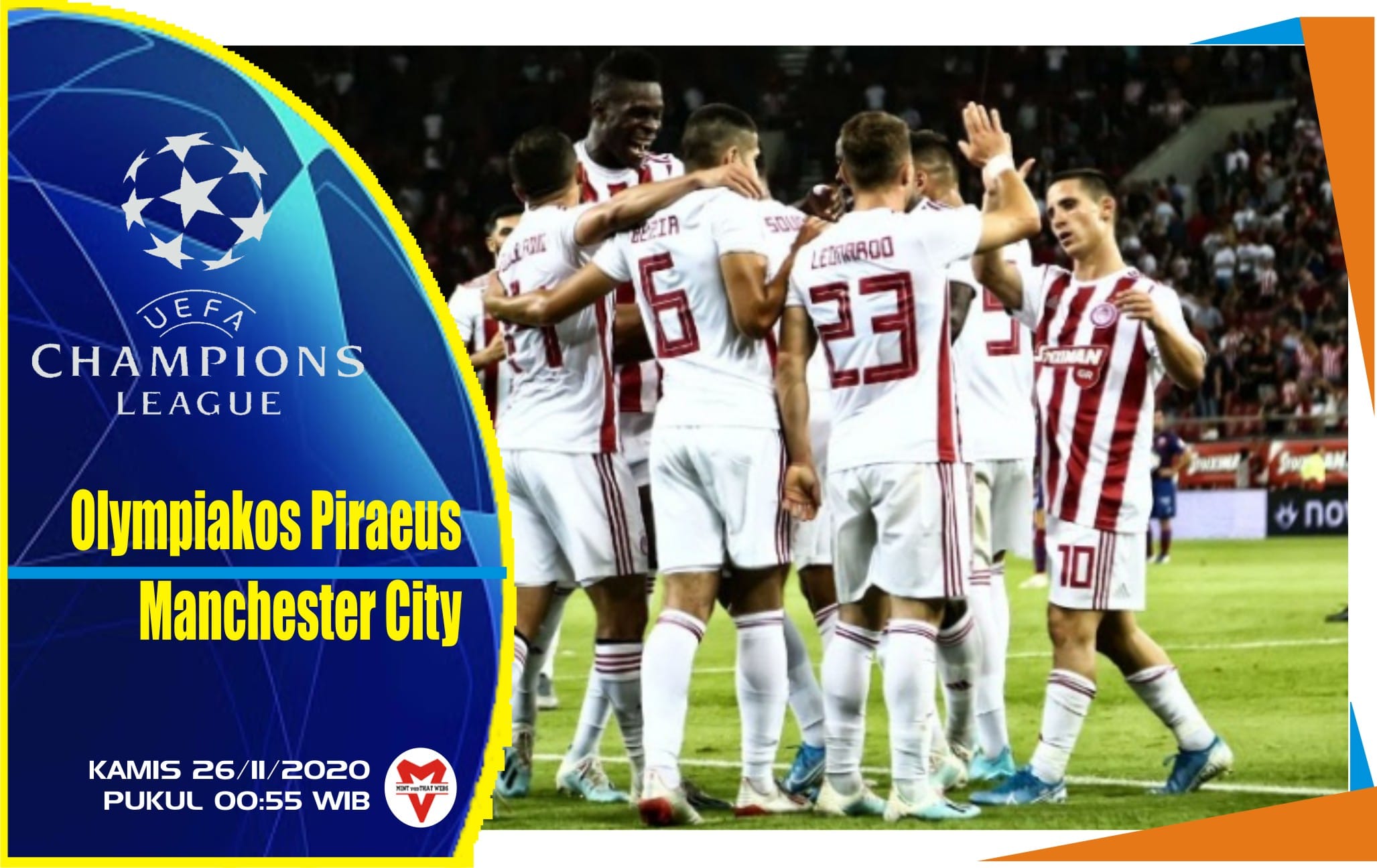 Olympiakos Piraeus vs Manchester City