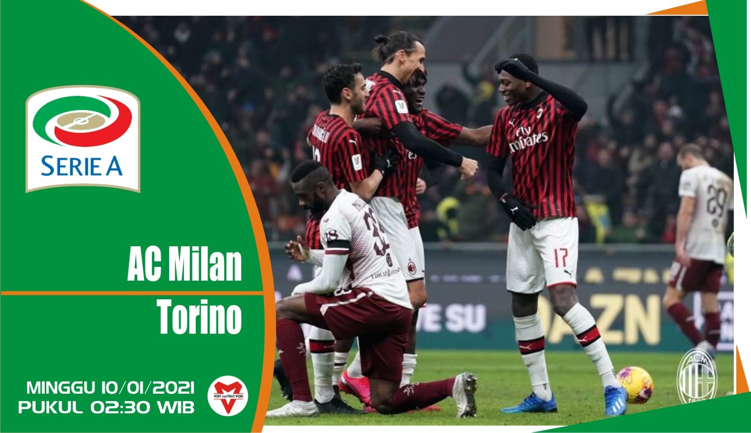 AC Milan vs Torino Prediksi Pertandingan Liga Italia: AC Milan vs Torino