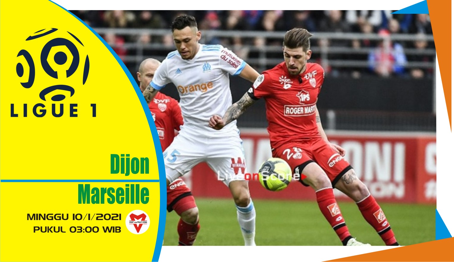 Prediksi Pertandingan Liga Prancis: Dijon vs Marseille