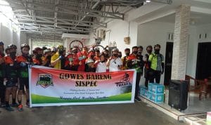 Ketua DPRD Batu Bara Selaku Pembina SISPEC Jalin Silaturahmi Dengan Cara Gowes Bareng .
