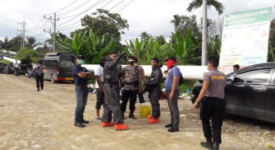Polda Sumut Cek Kondisi Udara di Madina: pasca Warga yang Terkena Racun Gas