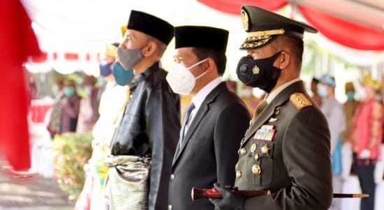 Peringatan HUT Ke-64 Pemprov Kalbar, Pangdam XII/TPR : Kodam Siap Dukung Pembangunan Infrastruktur