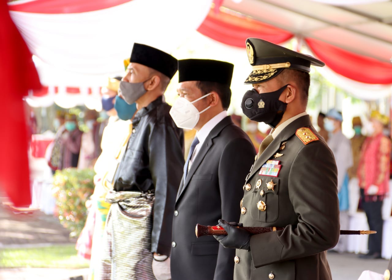 Peringatan HUT Ke-64 Pemprov Kalbar, Pangdam XII/TPR : Kodam Siap Dukung Pembangunan Infrastruktur