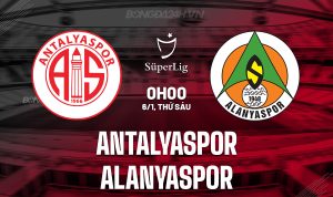 Antalyaspor vs Alanyaspor