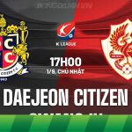 Daejeon Citizen vs Gwangju