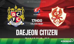 Daejeon Citizen vs Gwangju