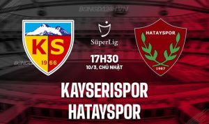 Kayserispor vs Hatayspor
