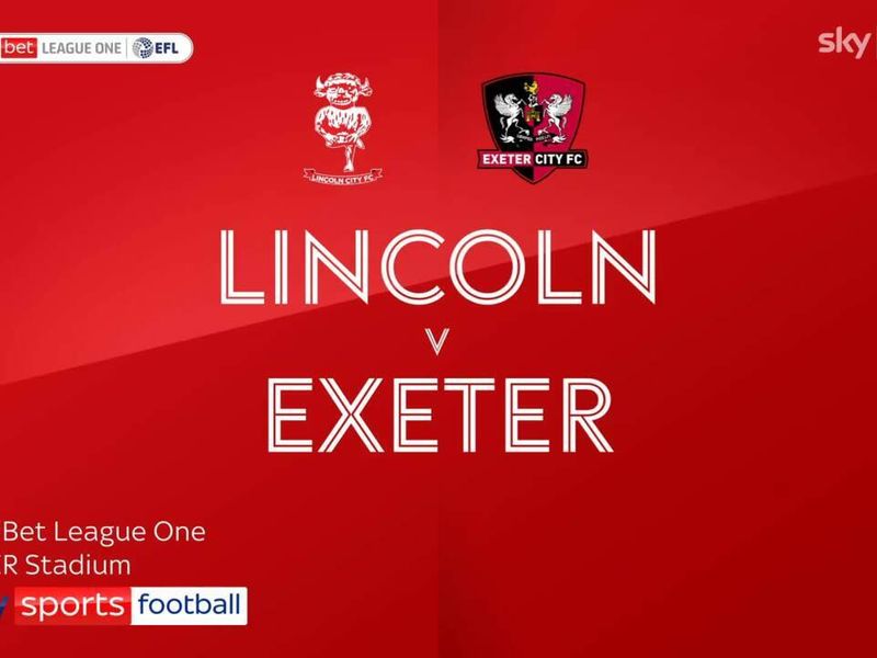 Lincoln vs Exeter