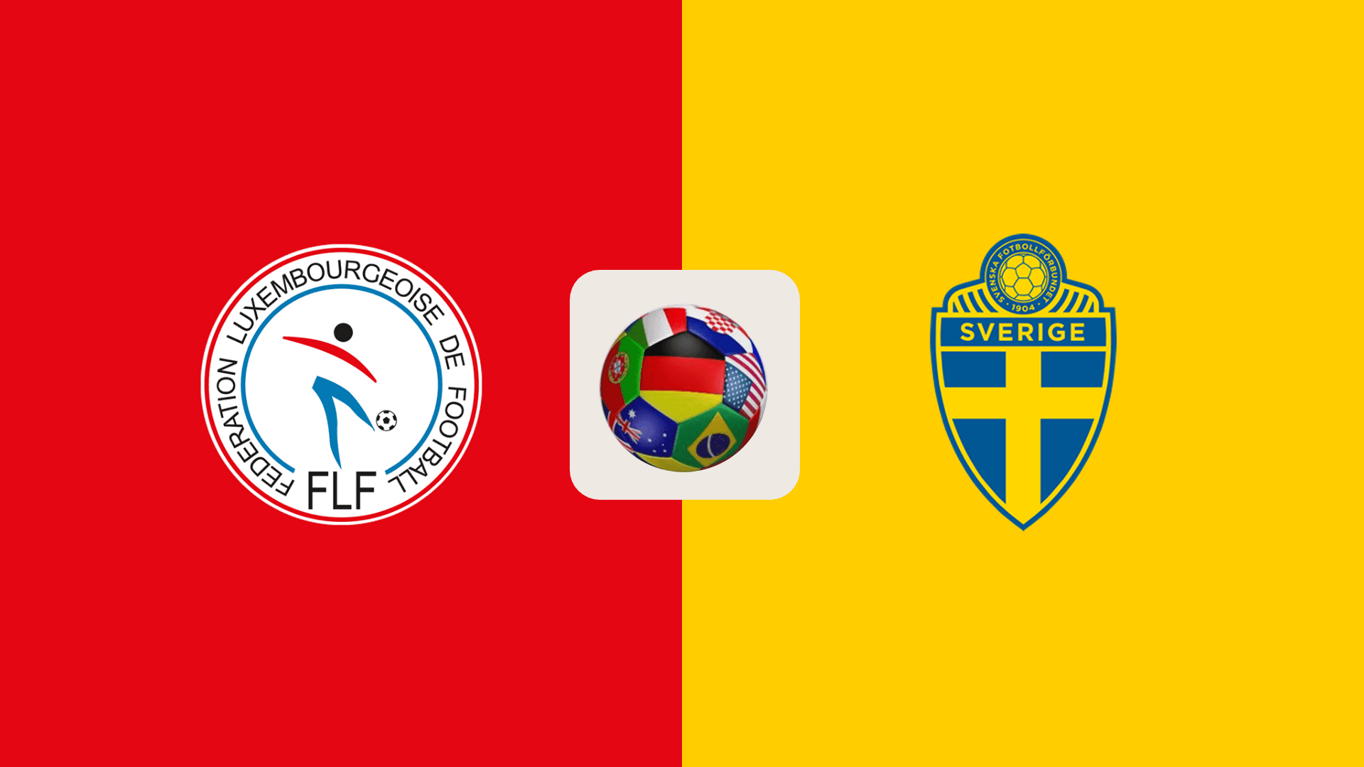 Luksemburg vs Swedia