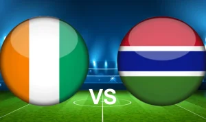 Pantai Gading vs Gambia