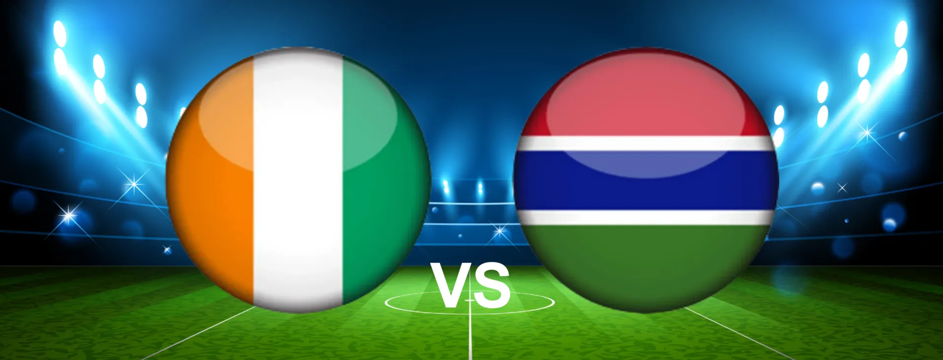 Pantai Gading vs Gambia