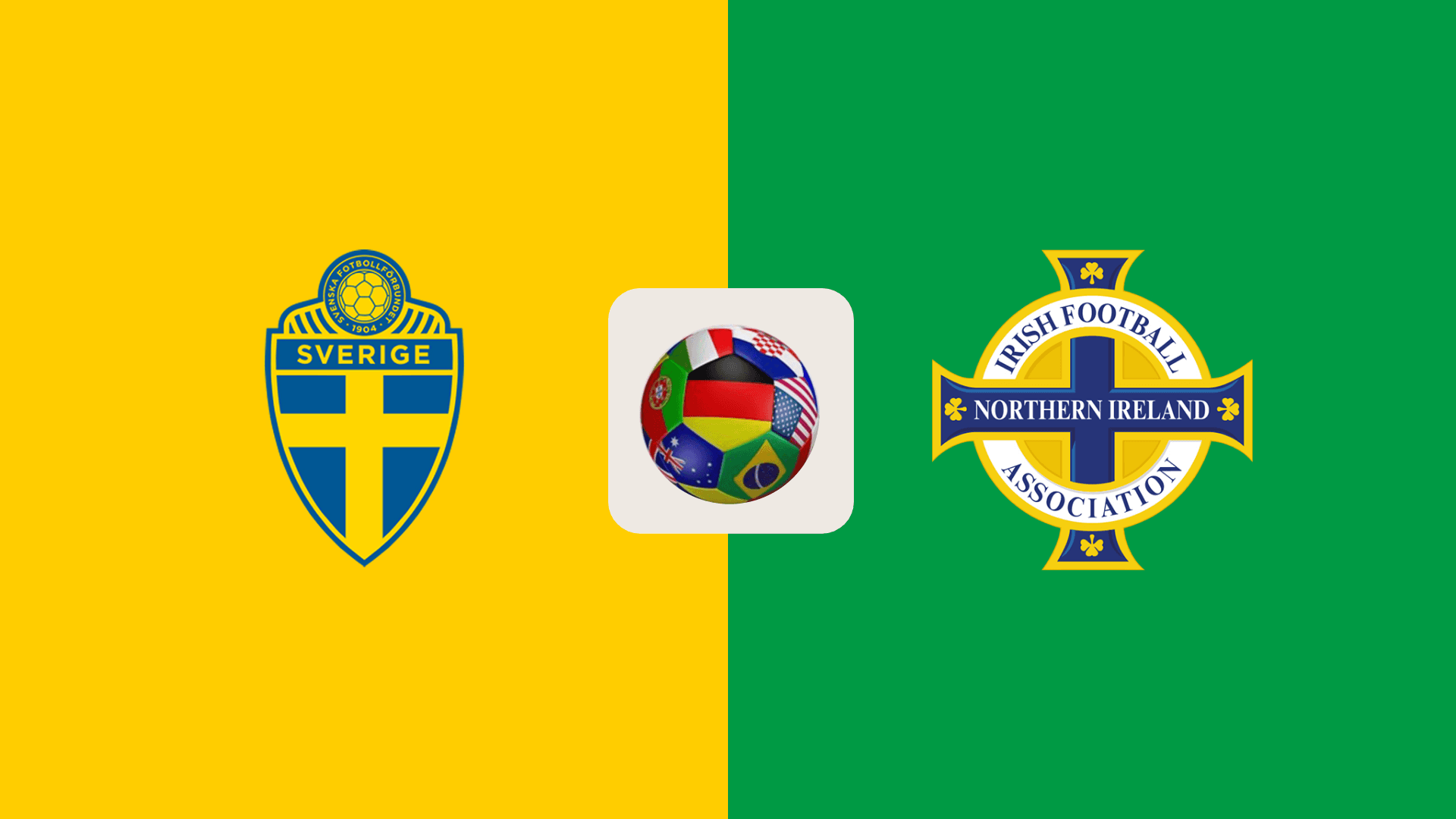 Swedia vs Irlandia Utara