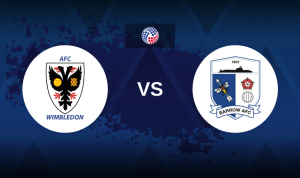 Wimbledon vs Barrow
