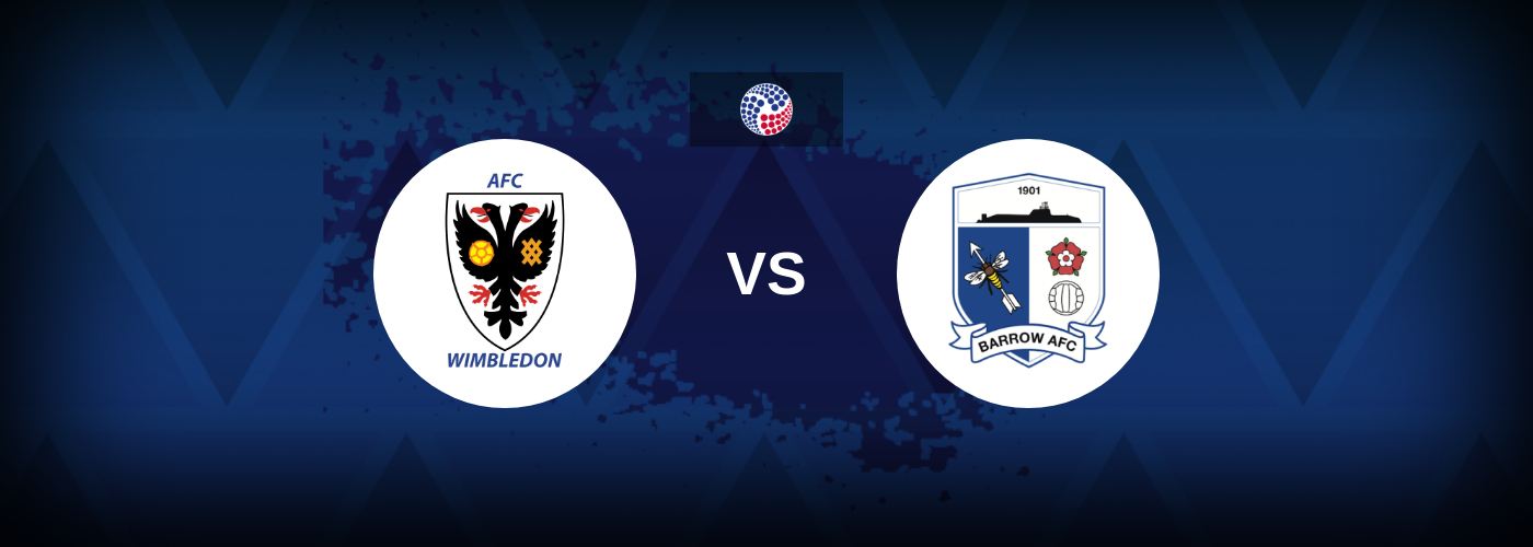 Wimbledon vs Barrow