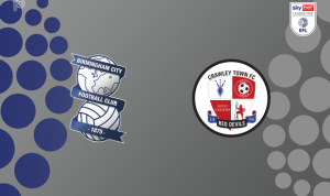 Birmingham vs Crawley Birmingham vs Crawley