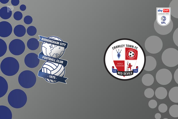 Birmingham vs Crawley Birmingham vs Crawley
