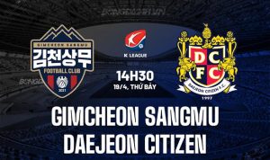 Gimcheon Sangmu vs Daejeon Citizen