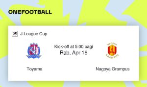 Kataller Toyama vs Nagoya Grampus. Prediksi Kataller Toyama vs Nagoya Grampus