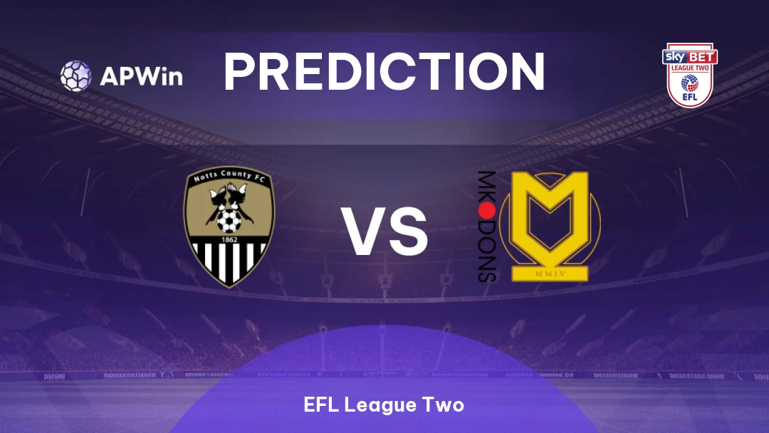 Prediksi Notts County vs MK Dons