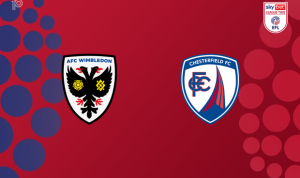 Wimbledon vs Chesterfield Wimbledon vs Chesterfield