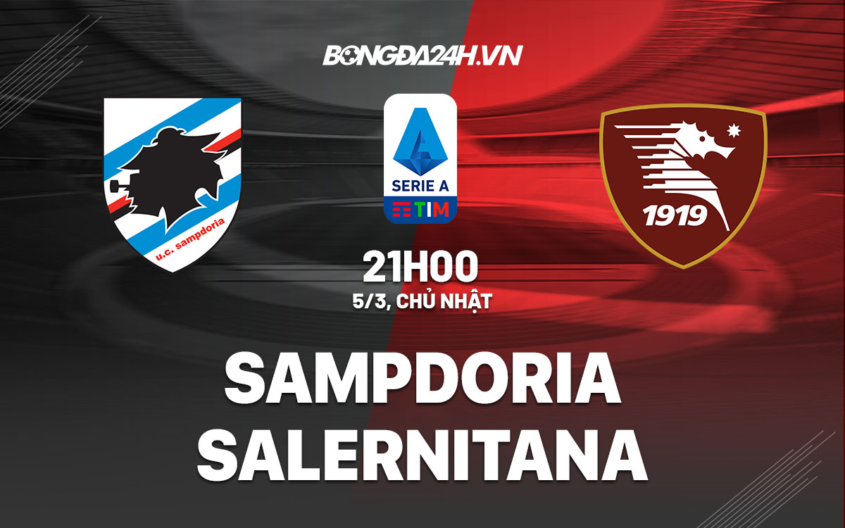 Sampdoria vs Salernitana