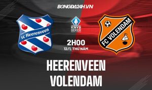 Heerenveen vs Volendam