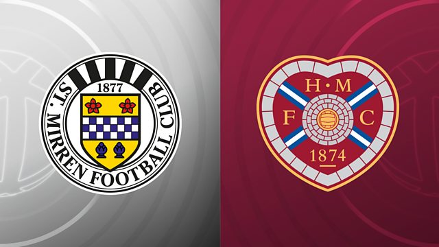 St Mirren vs Hearts St Mirren vs Hearts